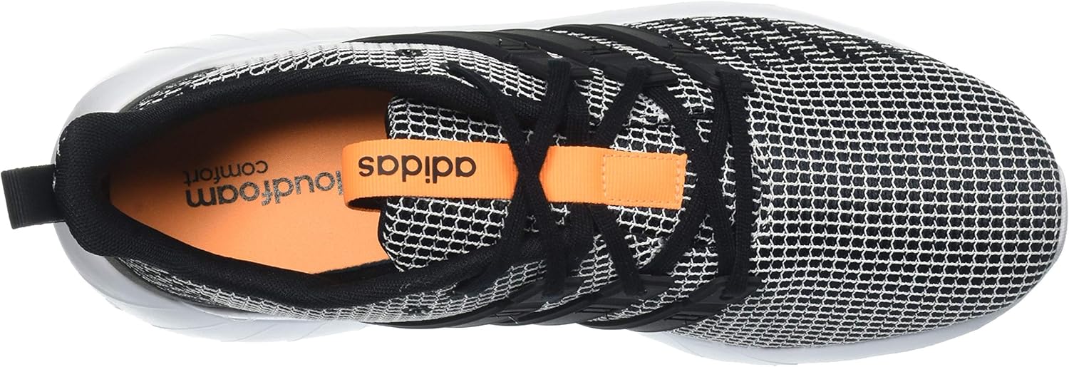 adidas mens Questar Flow Sneaker Track Shoe, Core Black/ Core Black/ Ftwr White, 10.5 US
