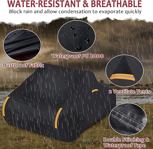 Miniatura 2 de StarknightMT Ryker - Funda completa compatible con Can-Am Ryker 900 600 Sport Rally Edition para todo tipo de clima, cubierta de bicicleta Ryker