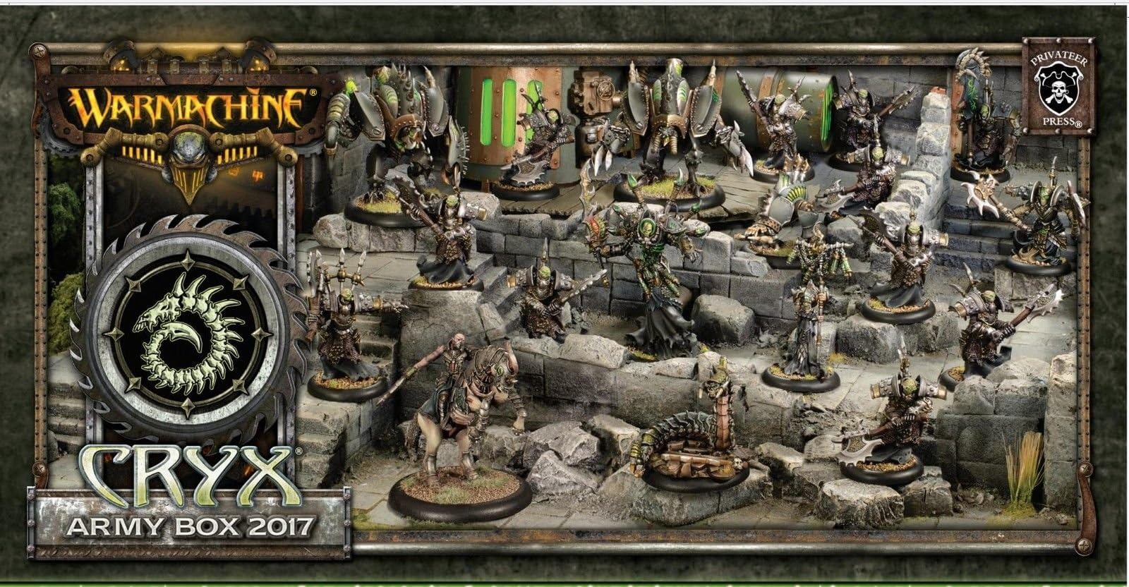 Privateer Press Warmachine Cryx Army Box 2017