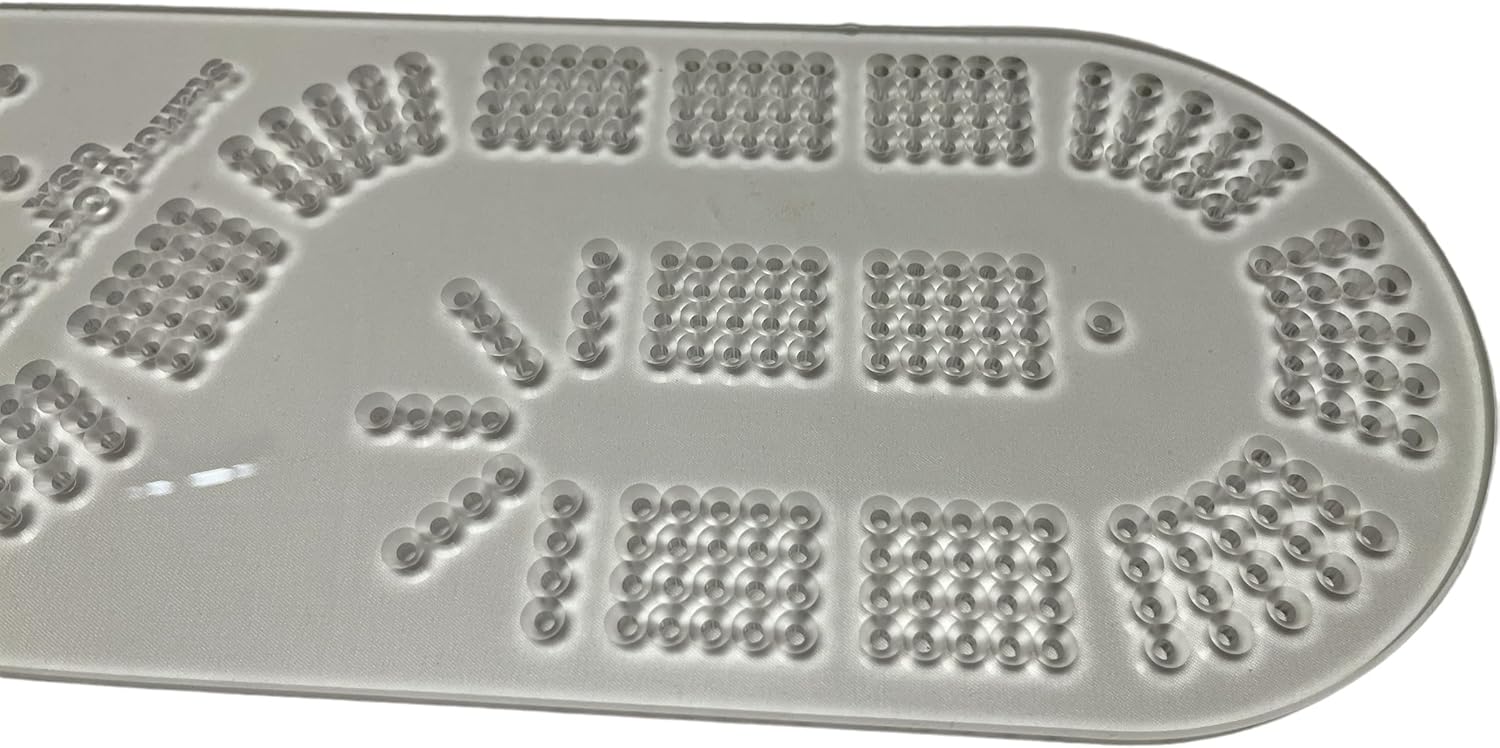 Spiral Cribbage Board Template