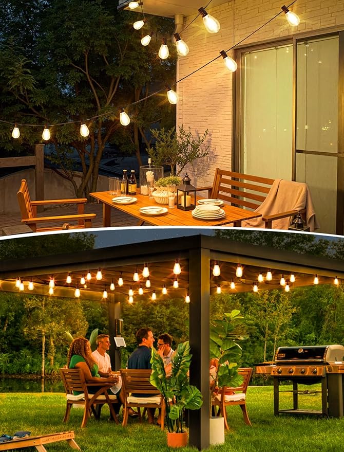 Luces LED para Exterior Larkvue 25FT 10 Bombillos S11 Regulables miniatura 9