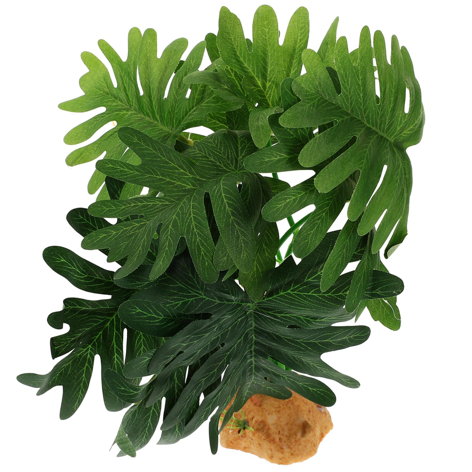 Toddmomy 5 Piezas Planta Falsa Reptil Decoración de acuarios decoración de Reptiles Hierba de Agua acuática Suministros de Acuario Plantas de Tanques de Reptiles terrario Paisaje Plantas