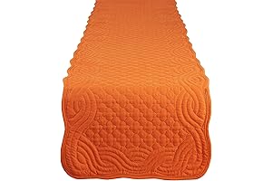 DII Quilted Table Runner in Harvest Pumpkin Spice