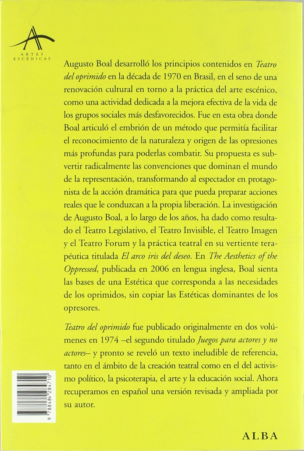 Teatro del oprimido (Artes escénicas)