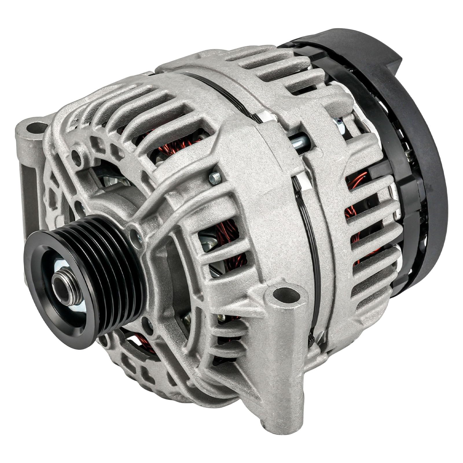 PHILTOP New Alternator Compatible With 2005-2006 Cooper Base, 2007-2008 Cooper 1600cc(Bosch Unit; 110 Amp) 11333N 12V CW 6-Groove Pulley