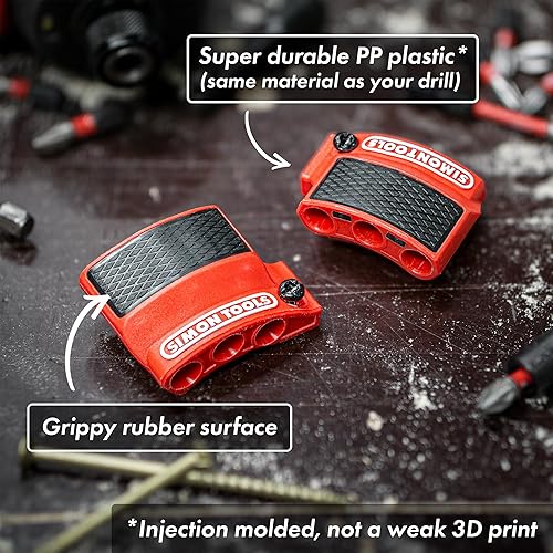Miniatura 7 de Driver & Drill - Soporte magnético para brocas Simon tools Gen 3 Milwaukee para Impact Driver M12, soporte para brocas de impacto con lado magnético