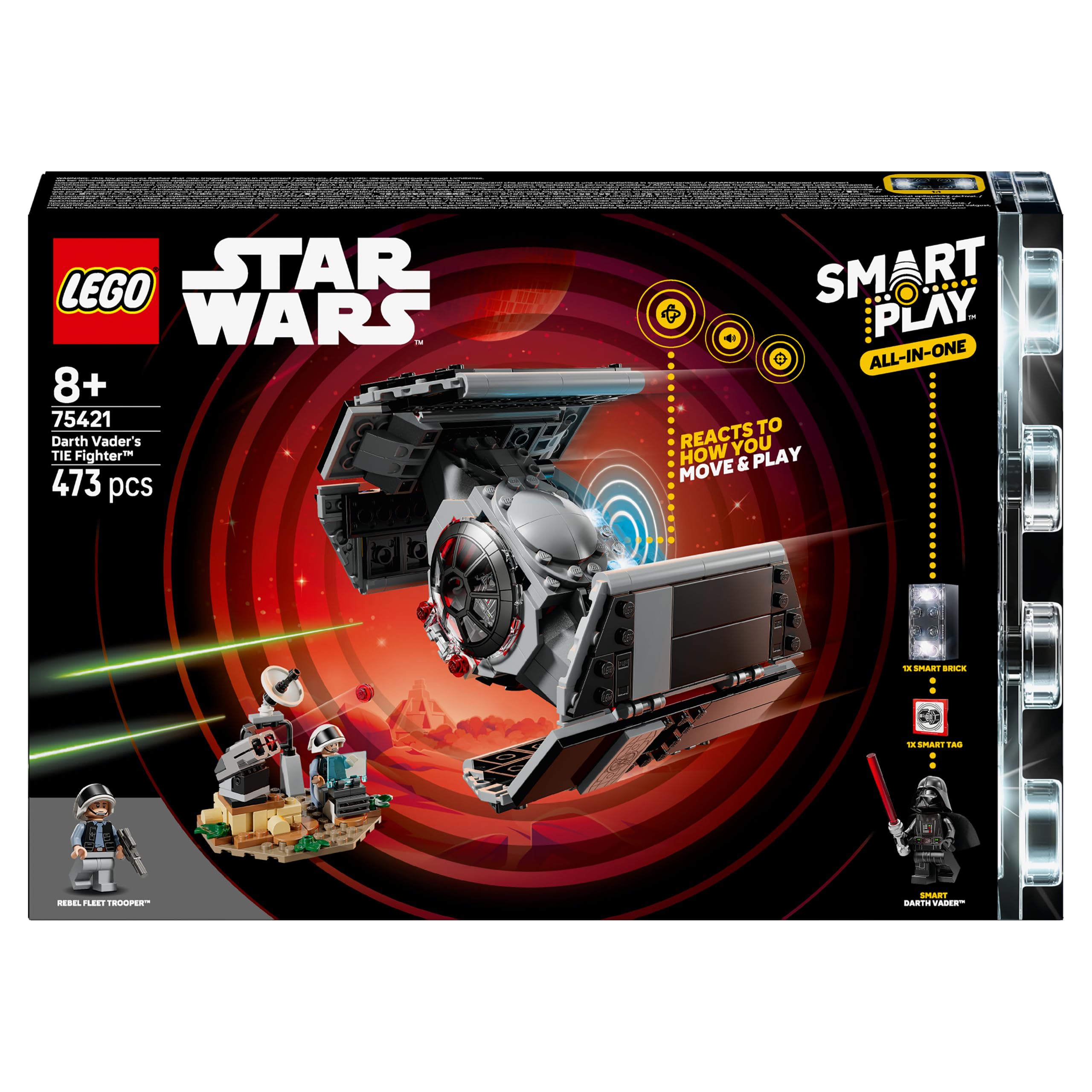 LEGO Star Wars SMART Play: Darth Vader's TIE Fighter 75421