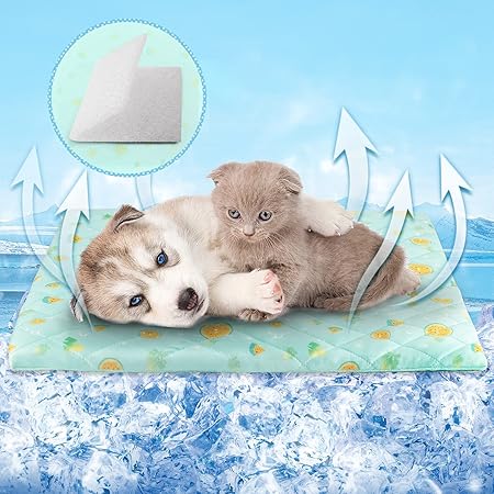 Amazon 4d空気繊維ペット 冷温両用 高級マット 夏冬兼用 ペットパッド 猫ベッド ネコ ねこ 犬ベッド イヌ いぬ 四季適用 両面素材 ペットベッド ペットマット クールマット ひんやりクール 四季寝床 アイス やわらか 通気性 両面使えるリバーシブル 抗菌防臭 3次元構造 Amazon 4d空気繊維ペット 冷温両用 高級マット 夏冬兼用 ペットパッド 猫ベッド ネコ ねこ 犬ベッド イヌ いぬ 四季適用 両面素材 ペットベッド ペットマット クールマット ひんやりクール 四季寝床 アイス やわらか 通気性 両面使えるリバーシブル 抗菌防臭 3次元構造