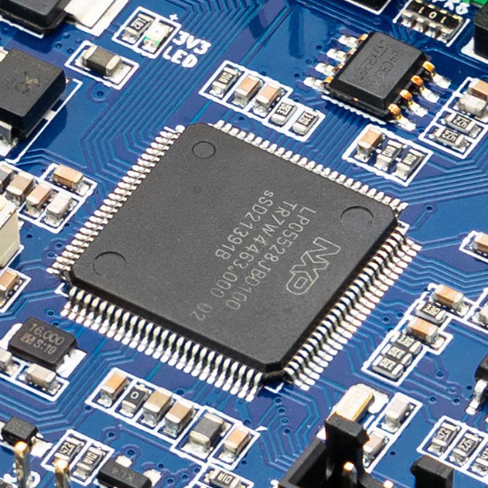 3D Drucker Steuerplatine OWL 32-Bit Doppeldruckkopf Motherboard 150 MHz LPC5528 TS35-Schaltkreis Mainboard Controller Integrierter Schaltkreis Controller
