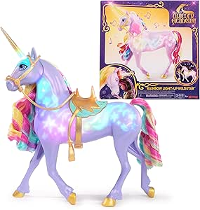 Interactive Rainbow Light-up Wildstar Unicorn Toy