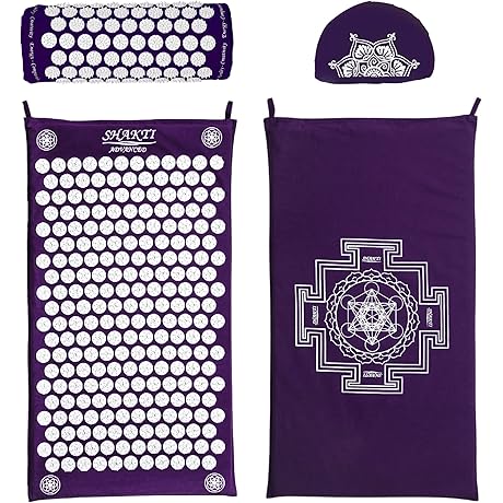 Shakti Agro Acupressure Mat and Pillow Set: Advanced Relaxation and Relief