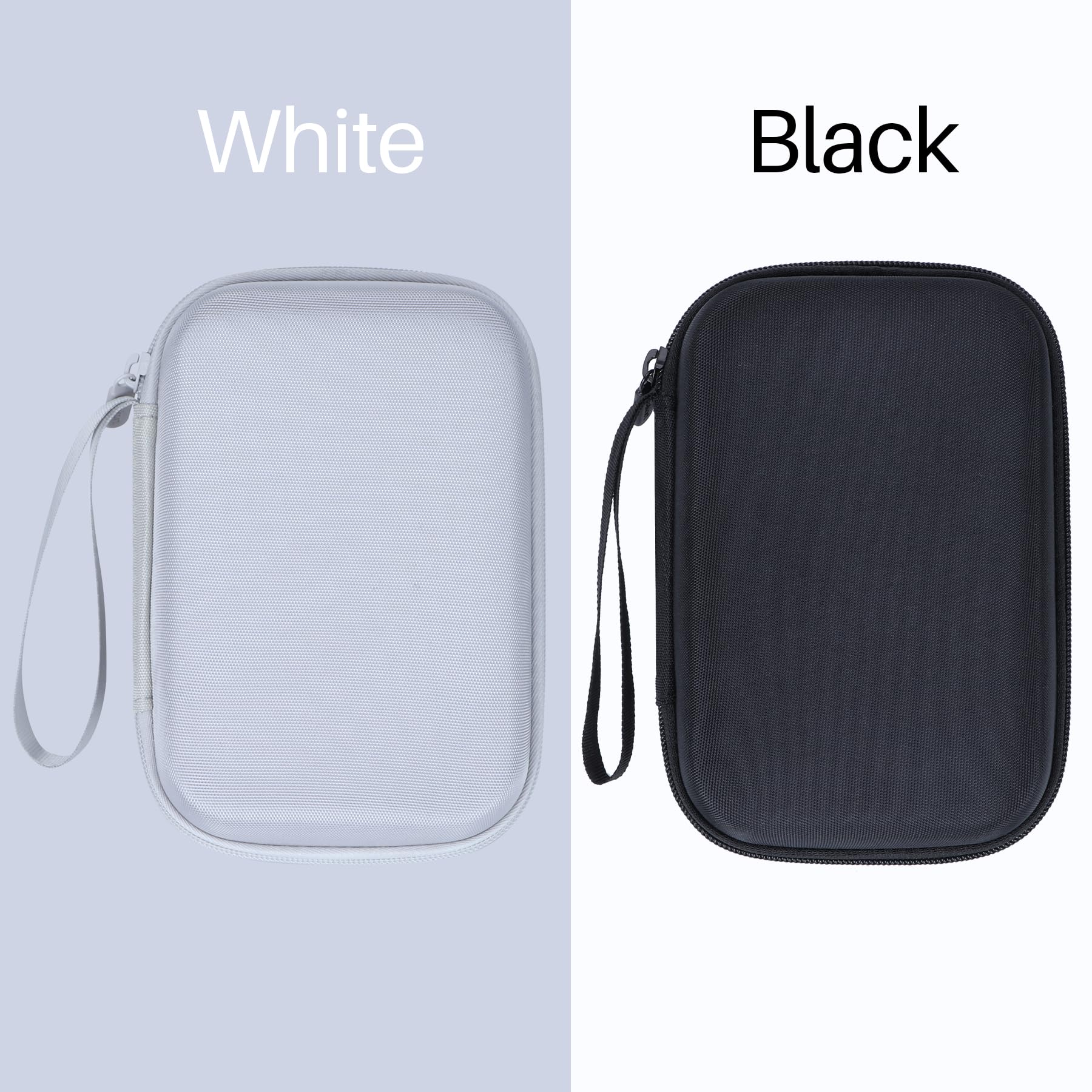 Lebakort Storage Case Compatible with Canon SELPHY QX20 / SELPHY Square QX10 Compact Photo Printer (Dark Gray Case)