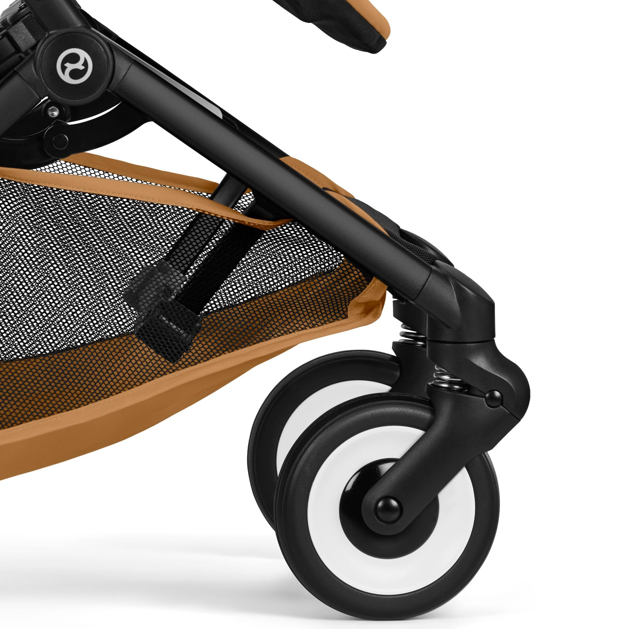 CYBEX Gold LIBELLE Poussette taille compatible bagage cabine, De 6 mois à 4 ans environ (max. 22 kg), Ultralégère (seulement 6 kg), Système de harnais à une main, Almond Beige