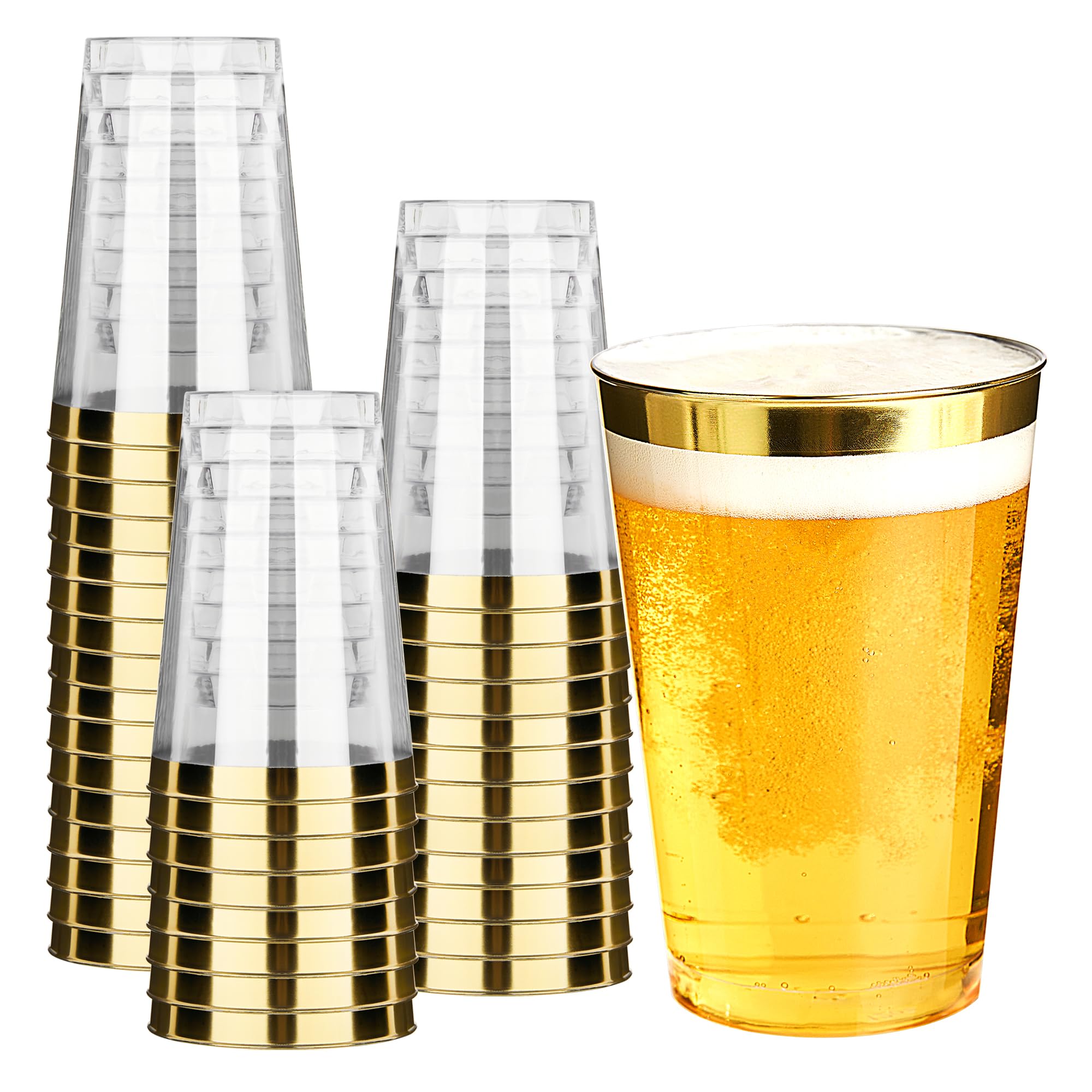 RACETOP 9 oz Clear Plastic Cups 100 packs, Perfect for Parties, Wedding — Amazon image 21