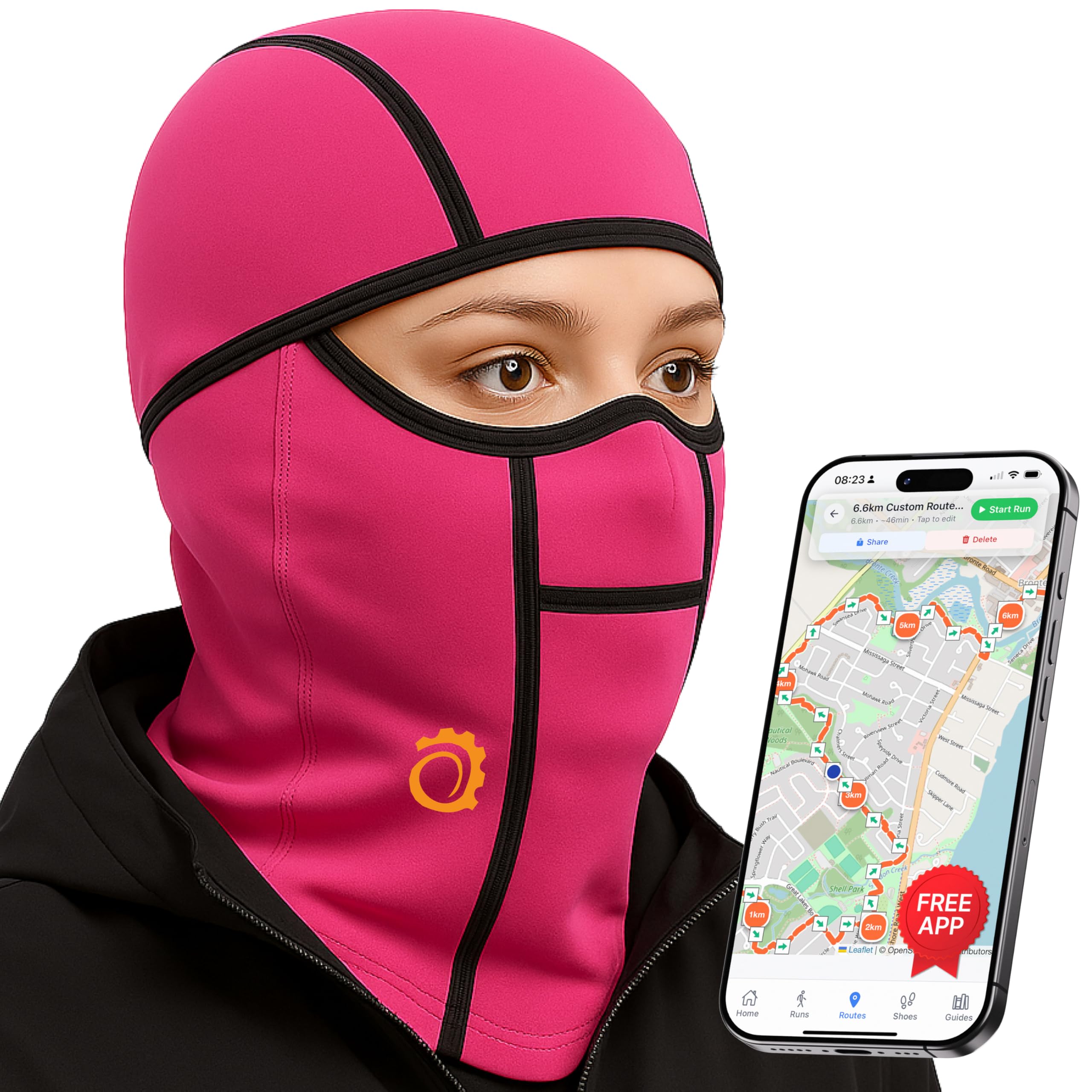 Amazon.co.jp: GearTOP フェイスマスク オートバイ バラクラバ ピンク