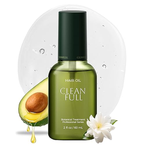 Aceite botánico para el cabello, tratamiento profesional ligero para fortalecer, reparar y aumentar el brillo, control del encrespamiento, esencia