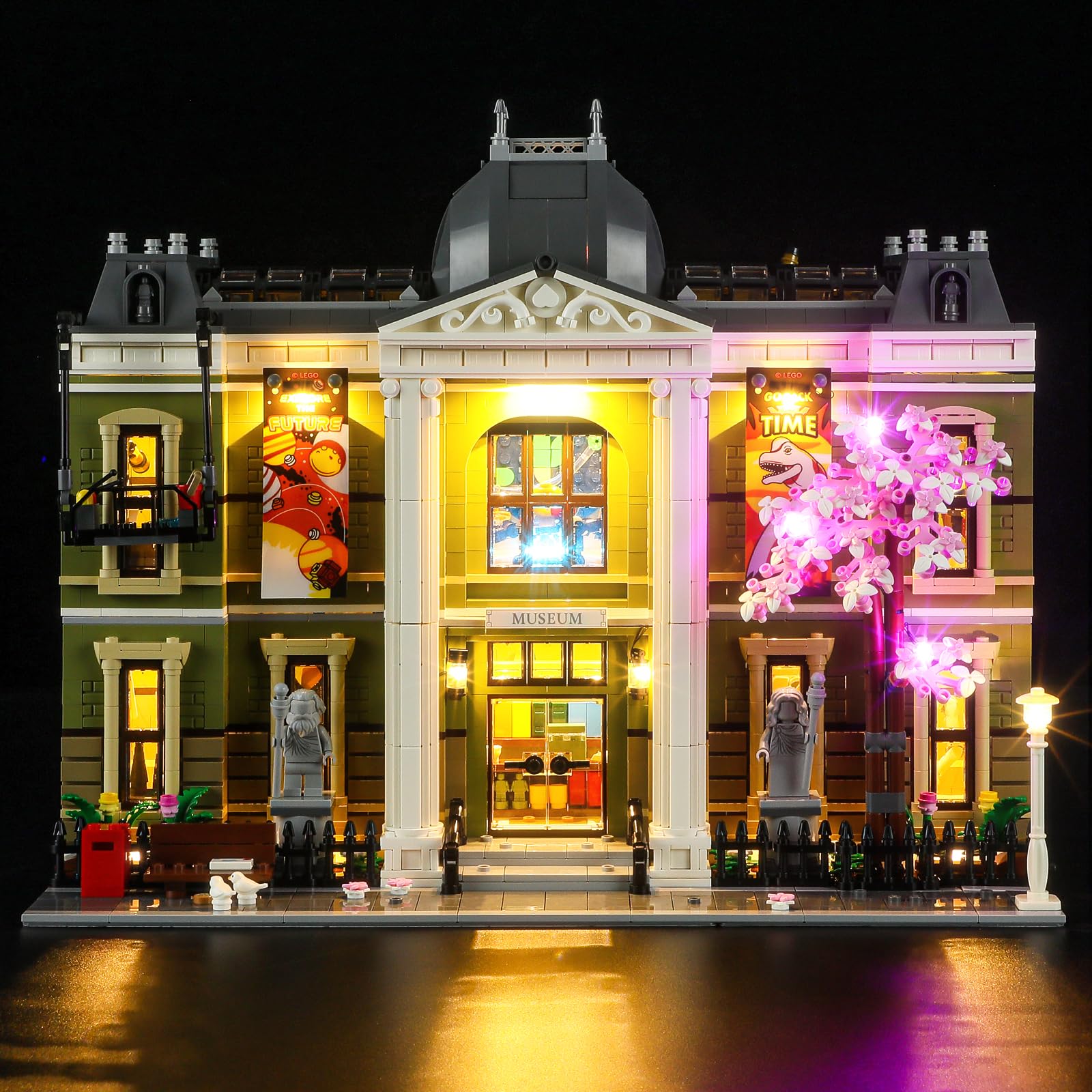 GEAMENTLED Light Kit Compatible with Lego Natural History Museum - Lighting Set for Icons 10326 (Model Set Not Included)