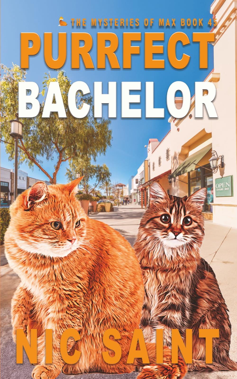Purrfect Bachelor (The Mysteries of Max)