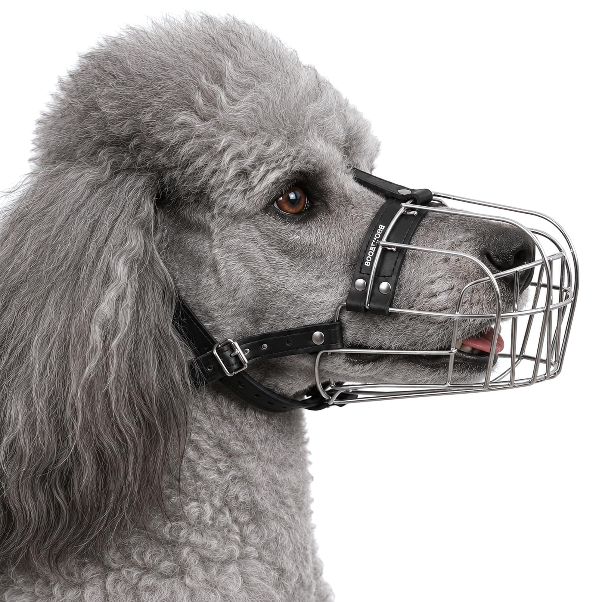 Amazon | BRONZEDOG ワイヤー犬用口輪 ジャーマンシェパード 中型大型