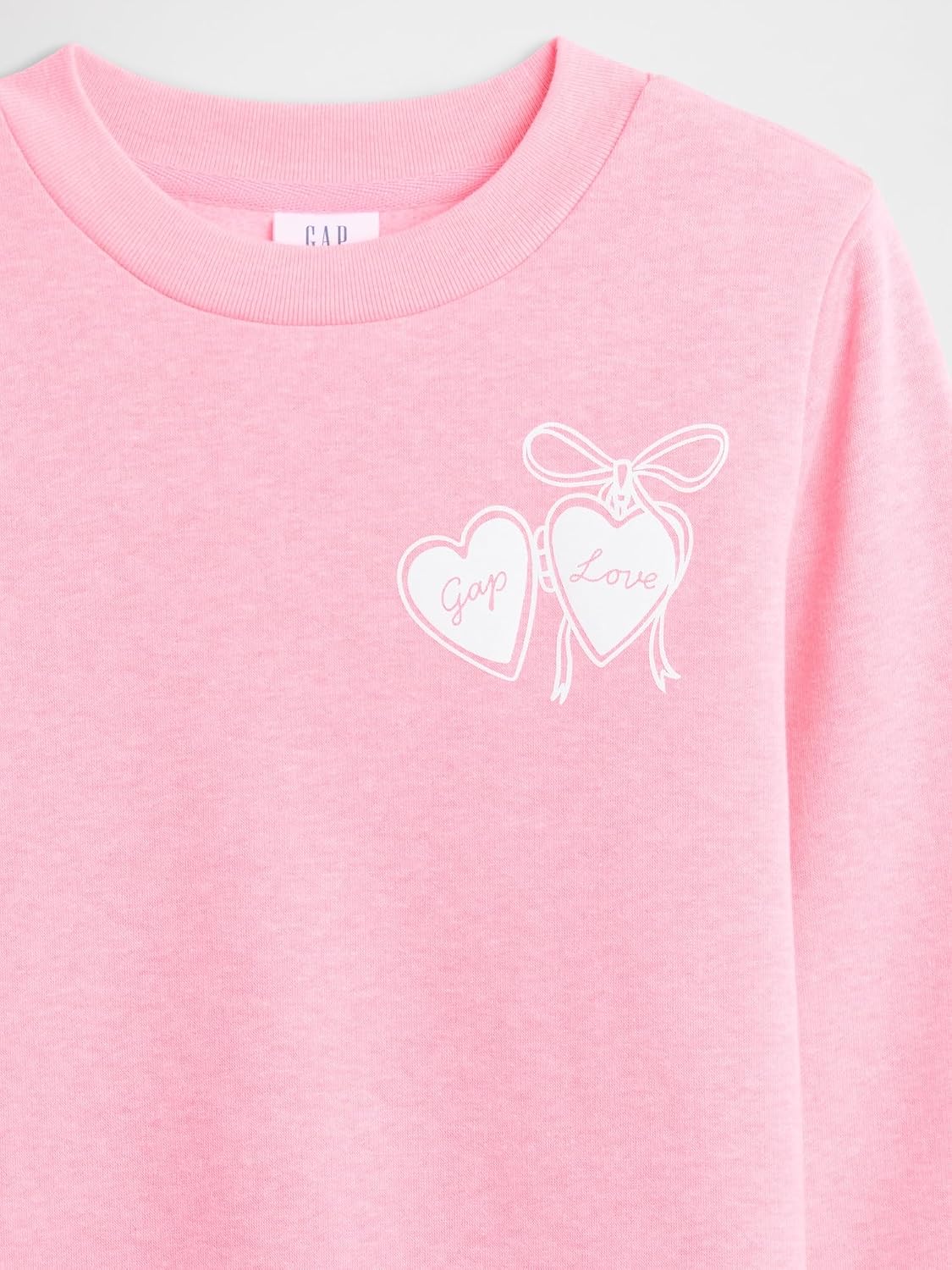 GAP Girls' Logo Crewneck Sweatshirt