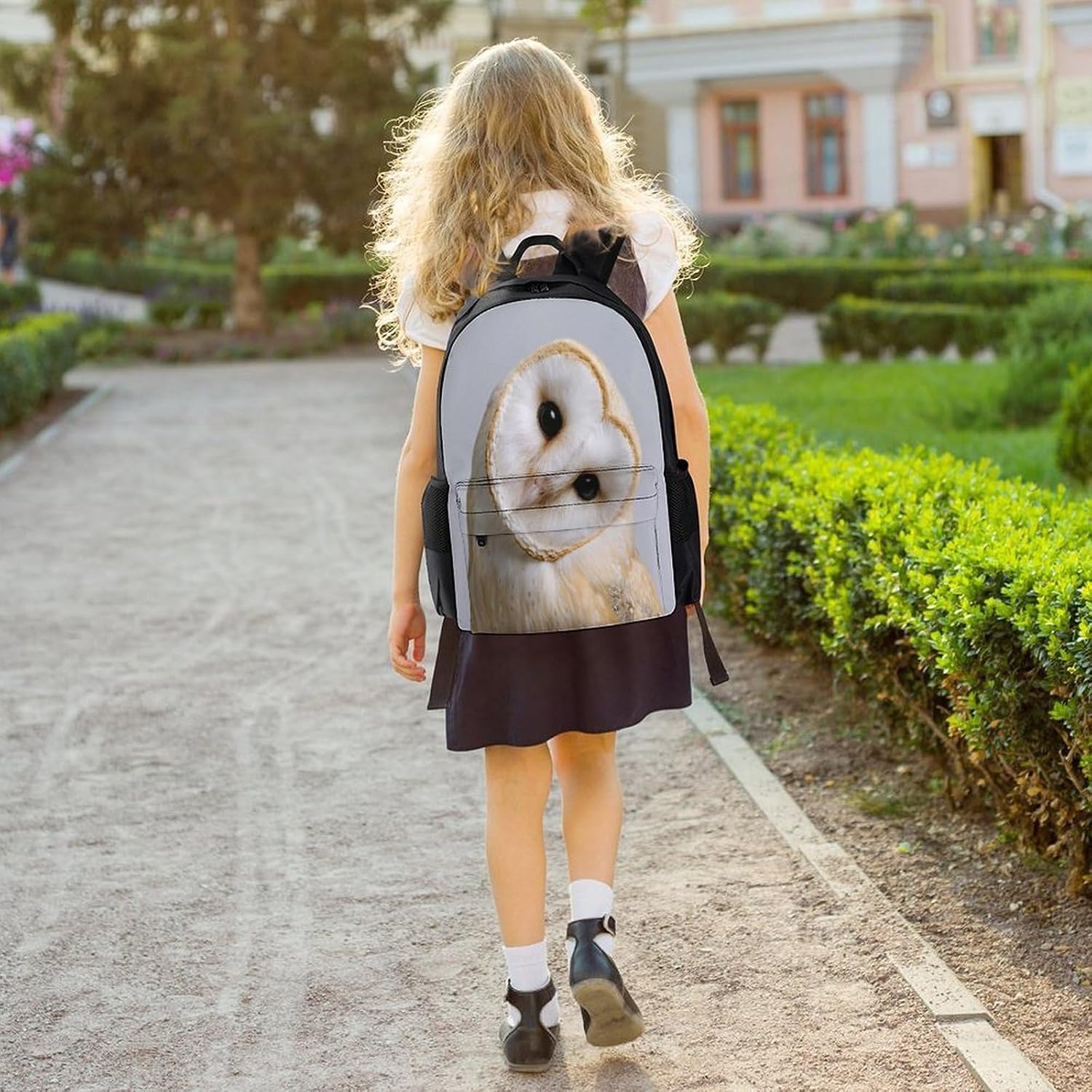 Curious Barn Owl Backpack Lightweight Backpacks Work Bag
