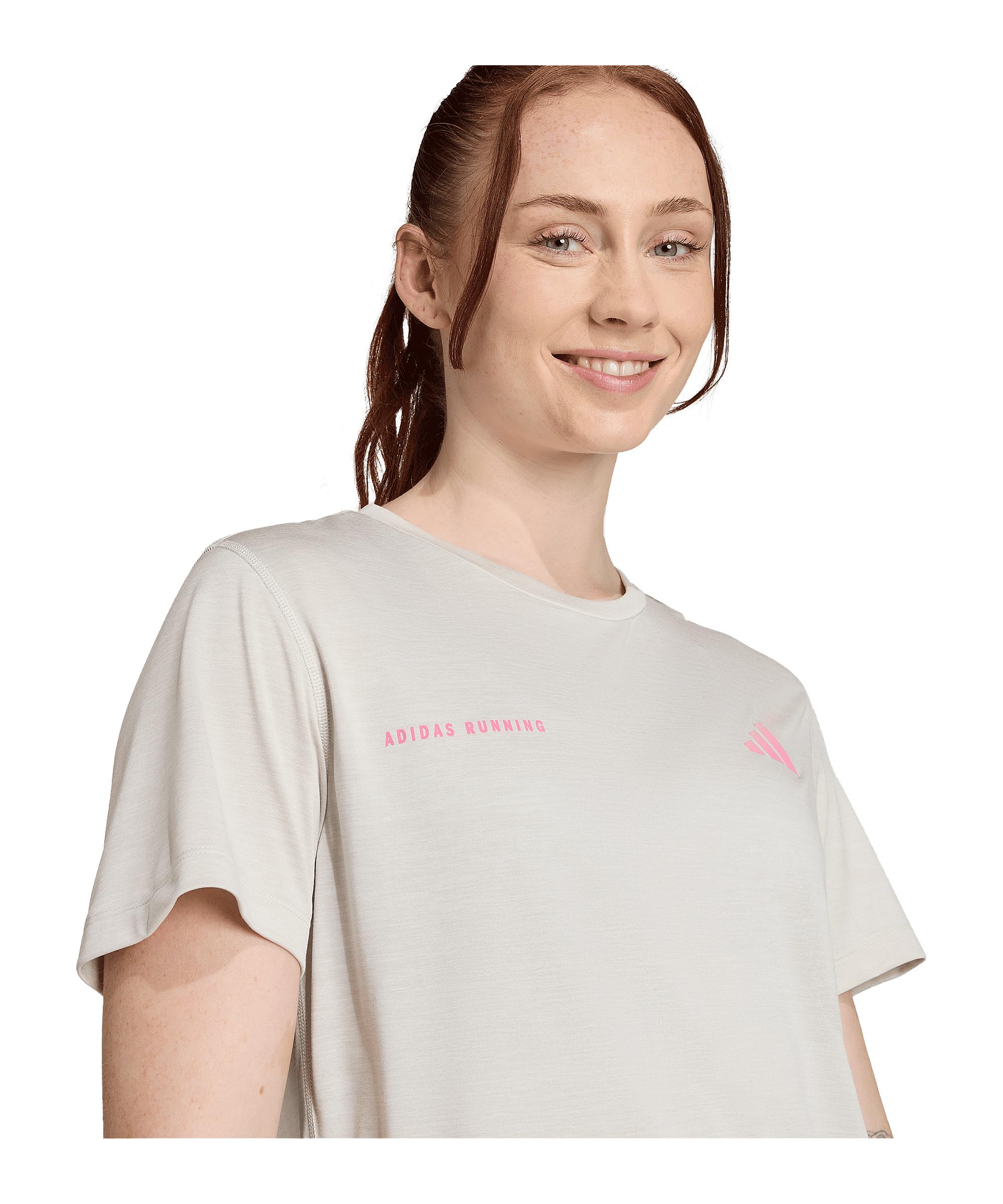 adidas Women's T-Shirt chiné Own The Run