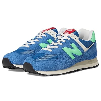 New Balance Classics U574v1 Shoes Blue Agate/Lime Leaf