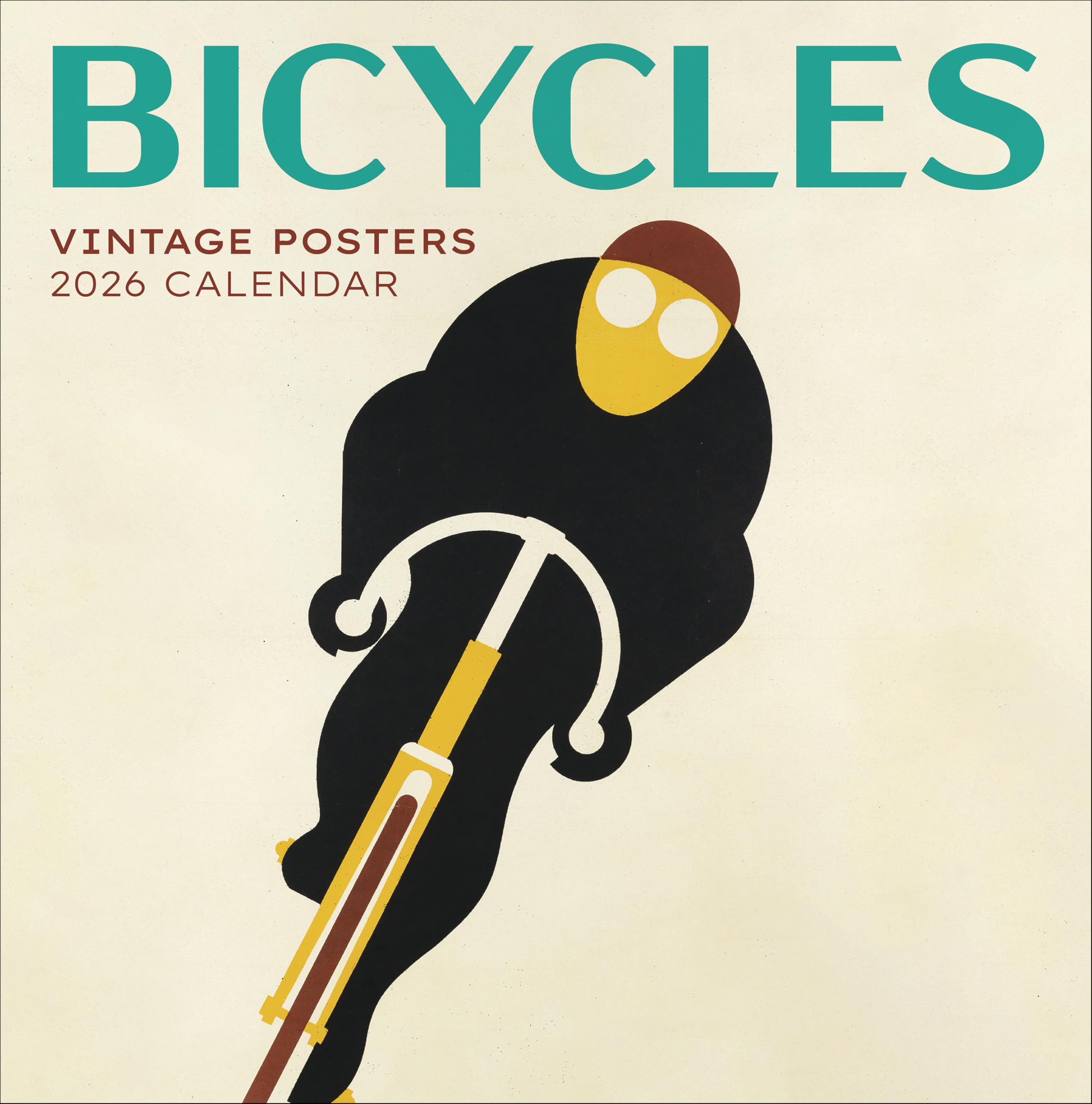 Bicycles: Vintage Posters 2026 Wall Calendar