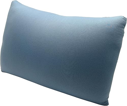 Miniatura 2 de Lujosa almohada rectangular de microperlas soporte moldeable y durabilidad 17 x 10