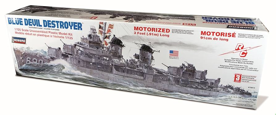 Amazon.com: 1/125 Blue Devil Destroyer : Arts, Crafts & Sewing