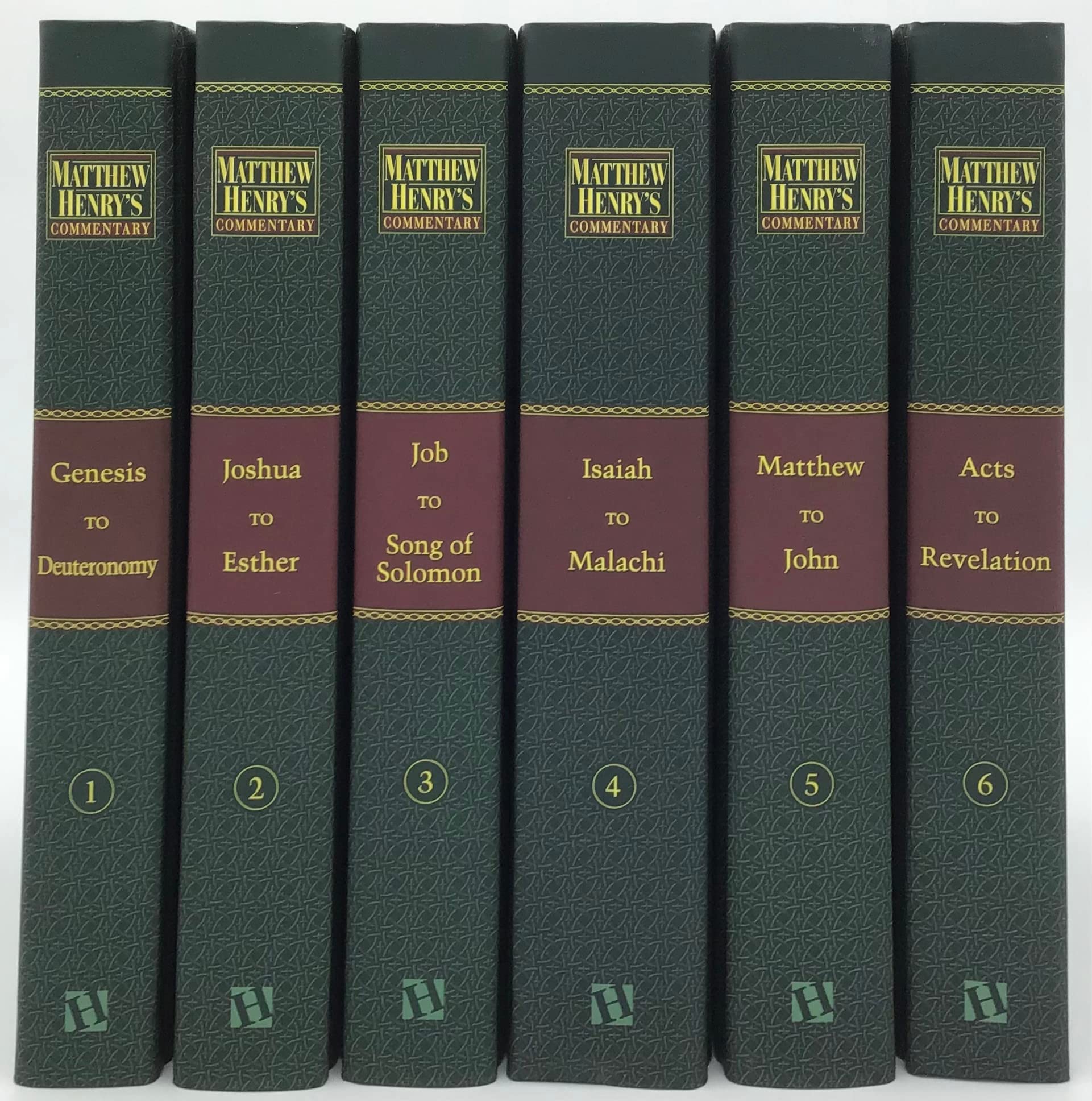 Matthew Henry’s Commentary on the Whole Bible, Complete 6-Volume Set: Complete and Unabridged