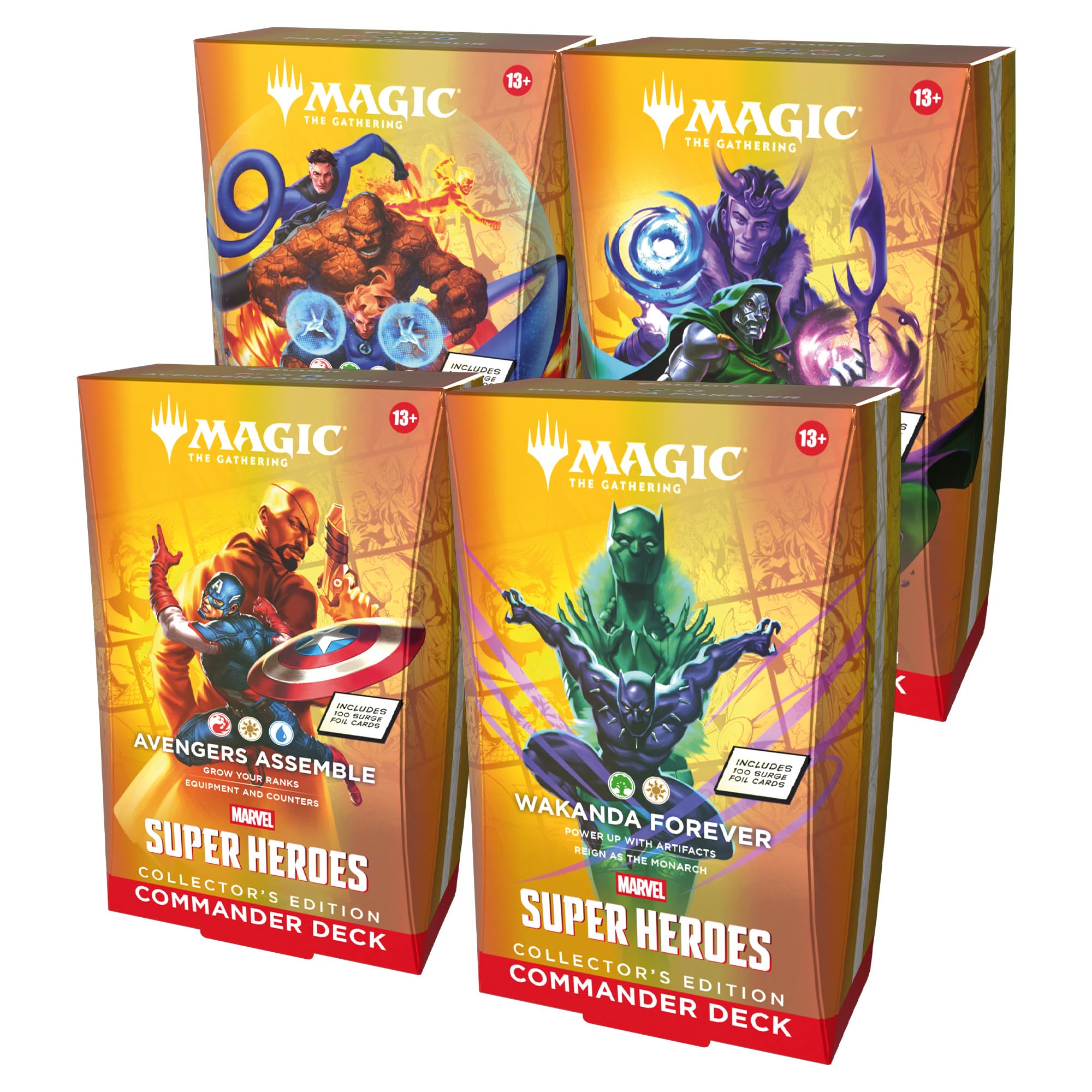Amazon.com: Magic: The Gathering | Marvel Super Heroes Collector's