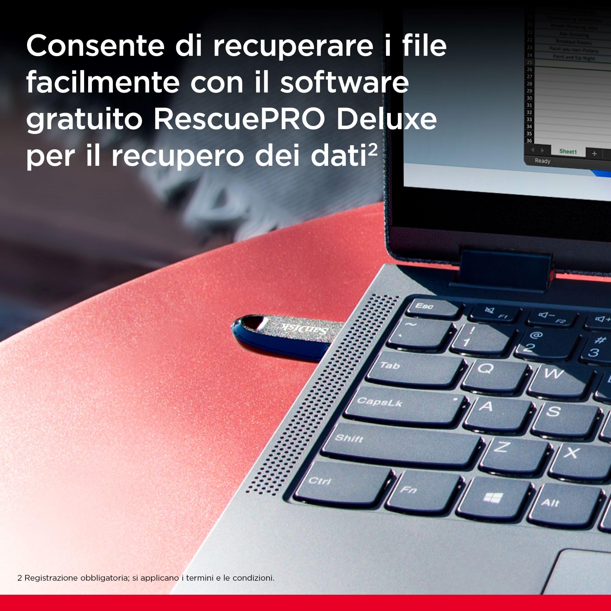 SanDisk 256GB Ultra Curve Unità flash USB 3.2 fino a 100 MB/s - Nero