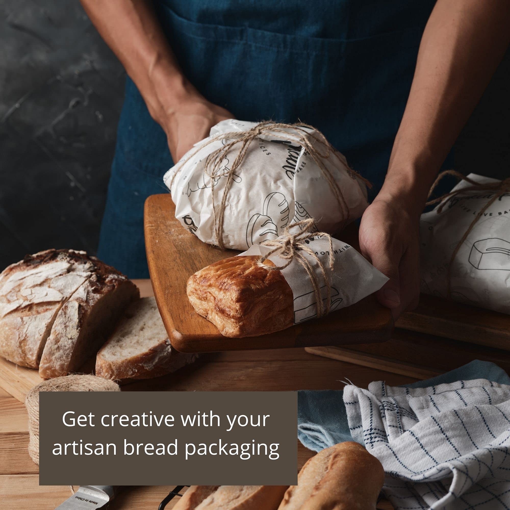 paper bolsas for sourdough bread