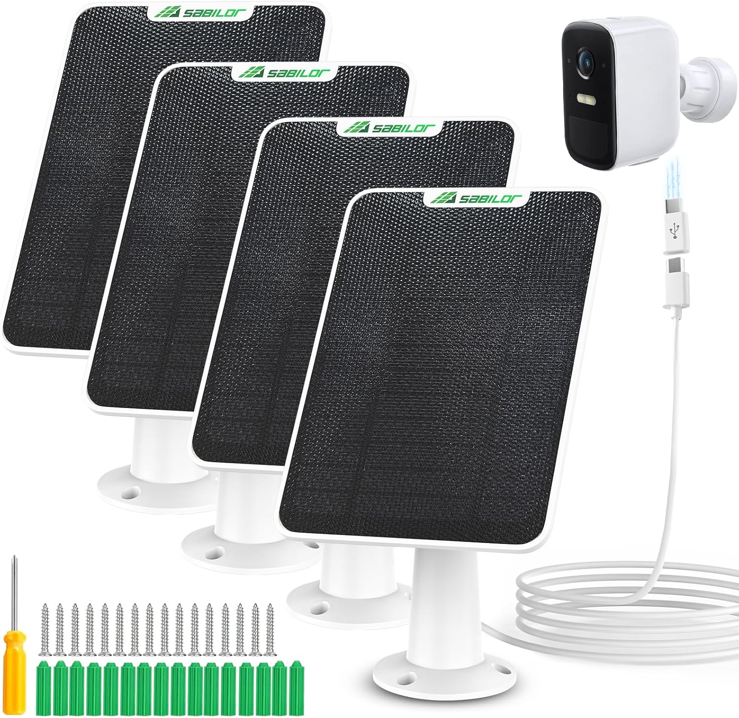 Sabilor Solar Panel for Eufy Cameras