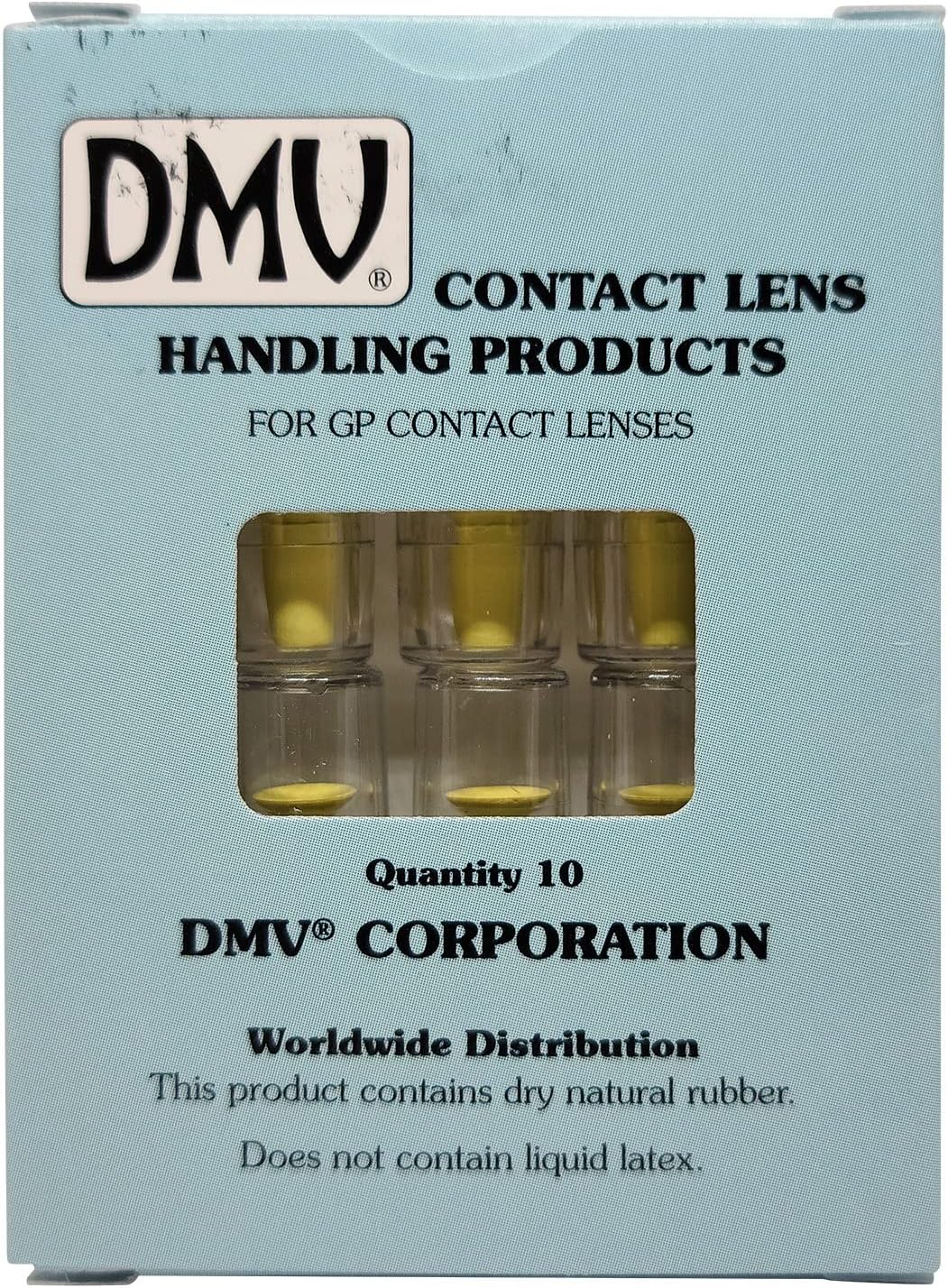 DMV Ultra Hard Contact Lens Remover (Yellow (Limited Edition), 10 Count (Pack of 1))