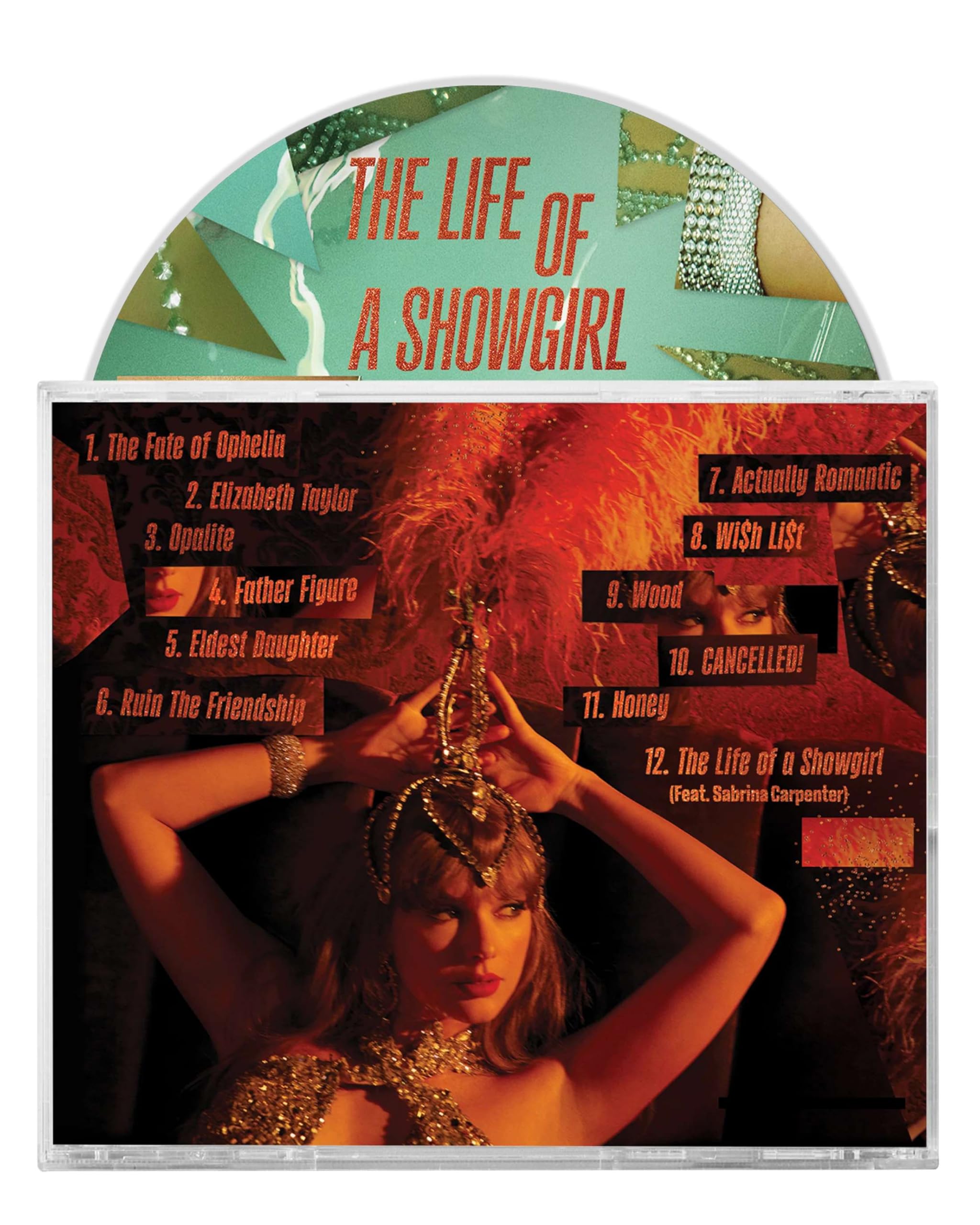 Taylor Swift - The Life of a Showgirl (CD Sweat And Vanilla Perfume con Poster – standard)