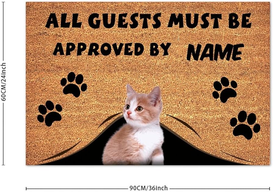 ラグ・カーペット KEY DOG&KEY CAT DOOR MAT ラグ・カーペット KEY