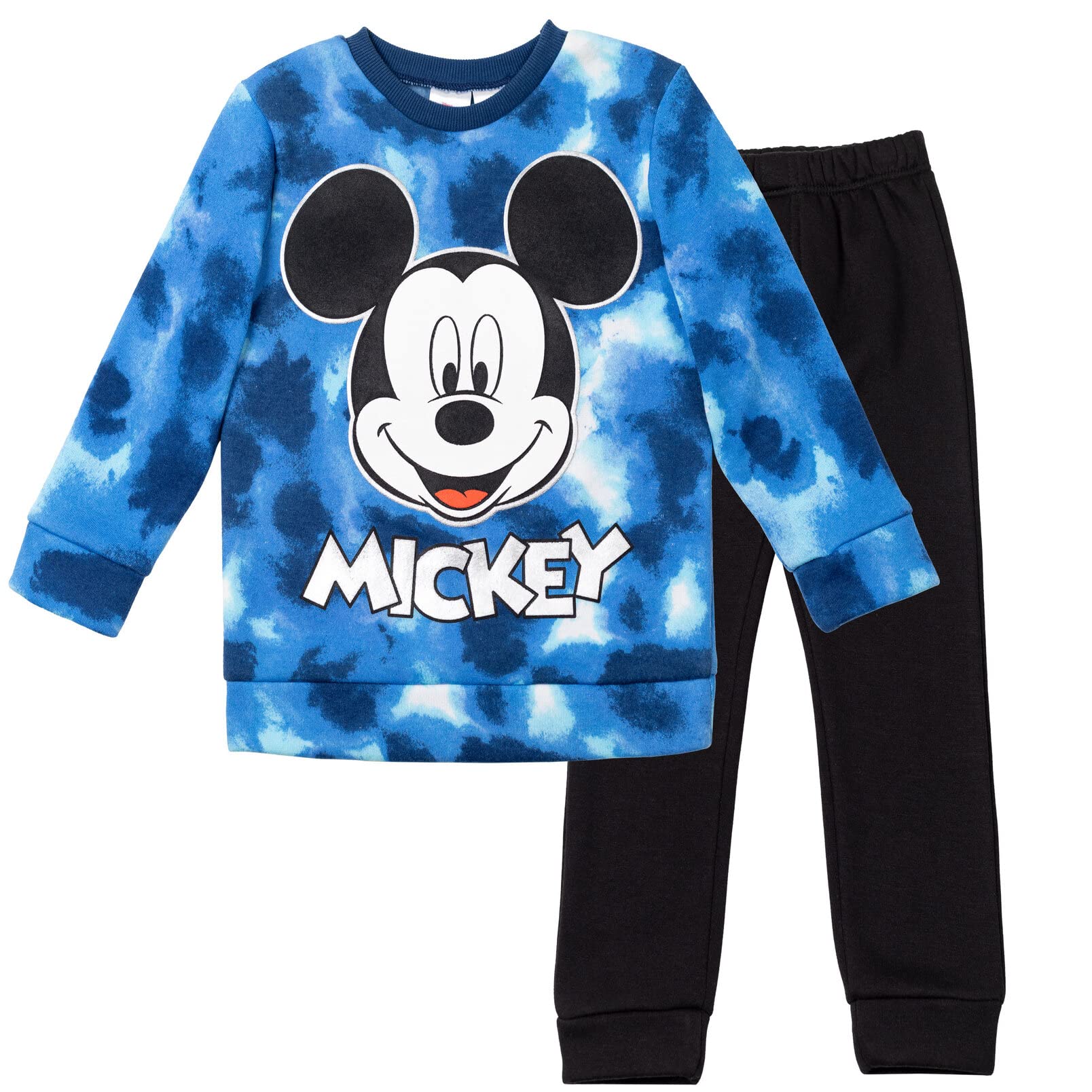 Disney Mickey Mouse Sweatshirt and Pants Set Infant to Little Kid Sizes (12 Months - 7-8)
