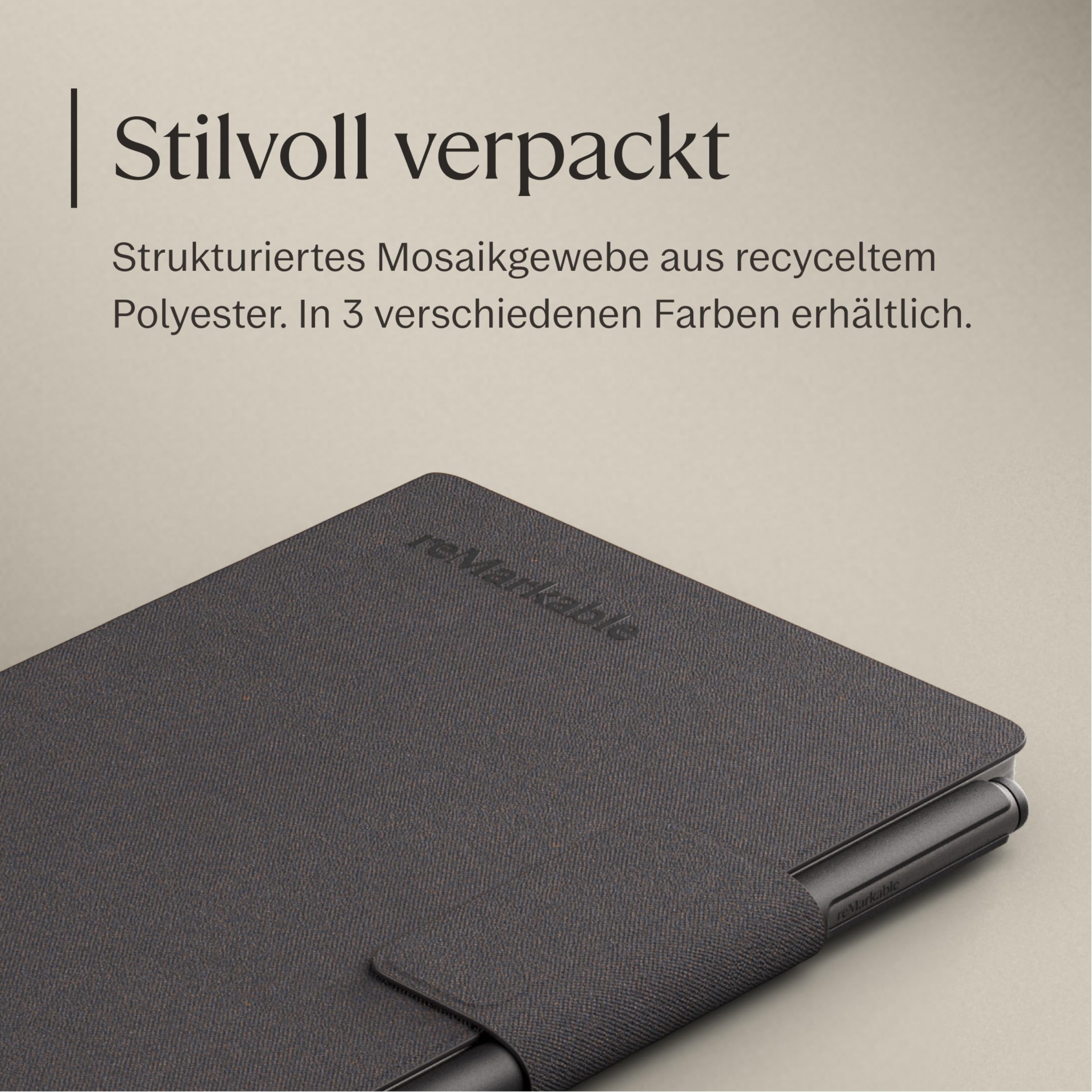 Remarkable Paper Pro Move - Basalt Book Folio – Bild 4