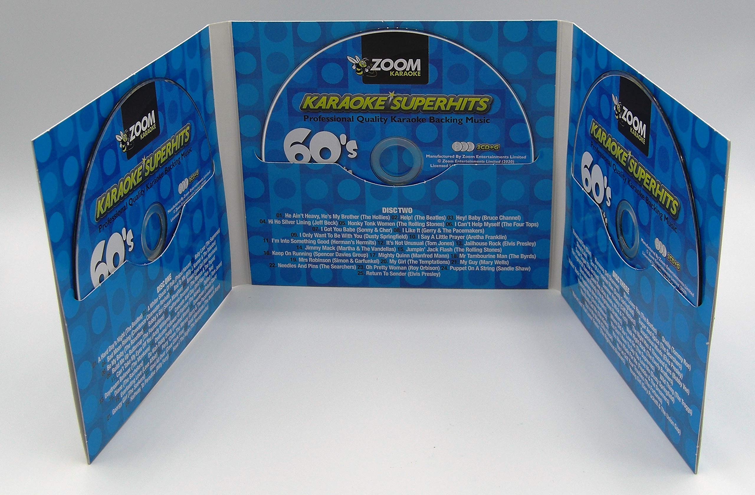 Zoom Sixties Superhits Triple G Set