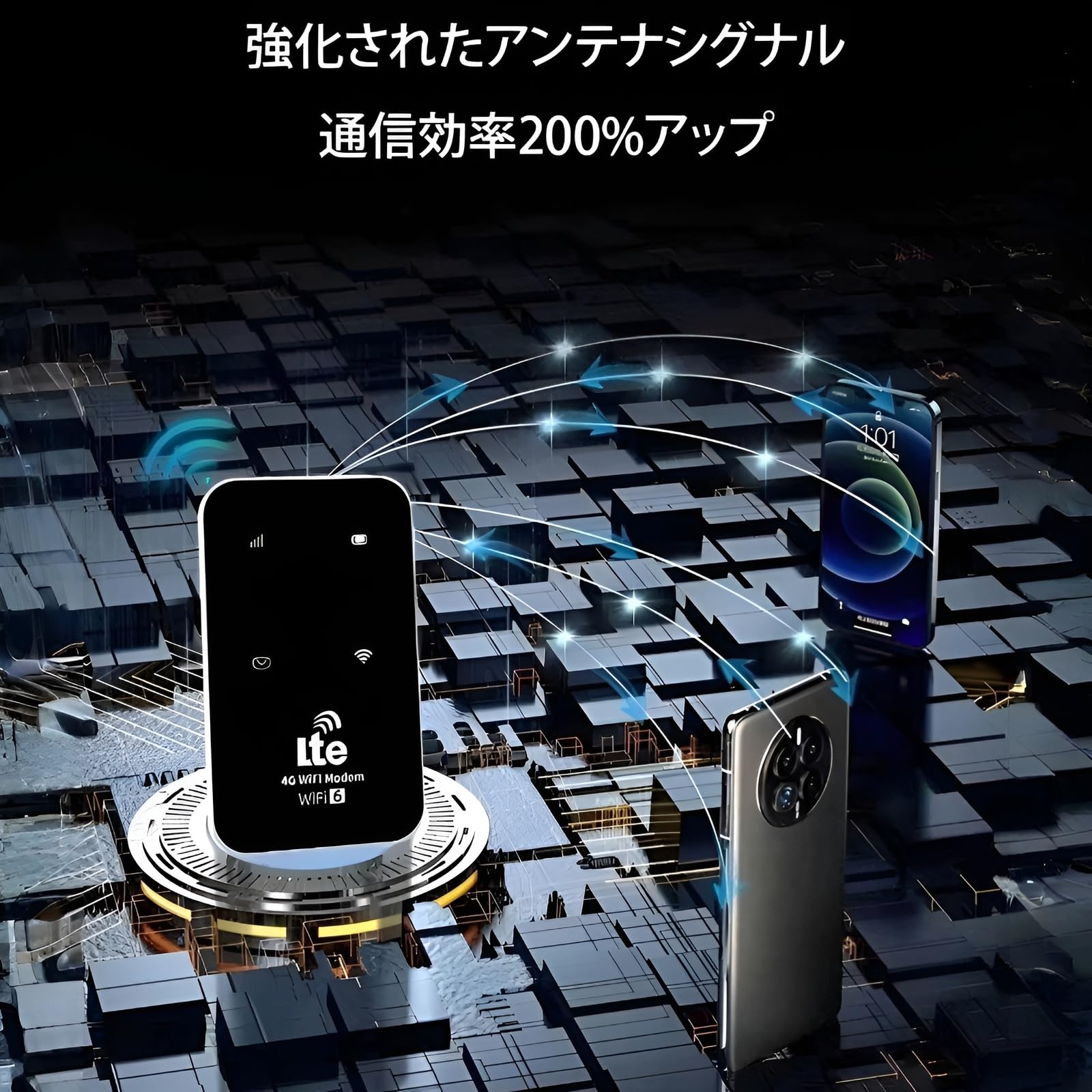 ポケットWiFi ポケットwifi モバイルルーター ZTE Cute Wi-Fi ポケット wifi 車載