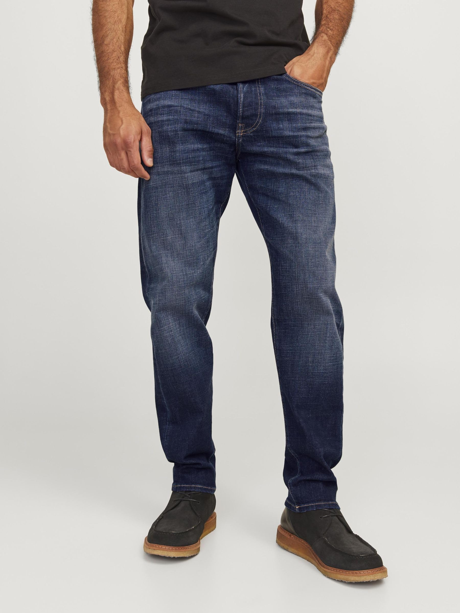 JACK & JONES Rddcomfort Royal Re 763 Noos - Dżins Mężczyźni