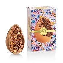 Venchi – Uovo di Cioccolato, con Mandorle Salate Intere, con Sorpresa, Senza Glutine, 540 gr, Collezione Pasqua, Idea Regalo