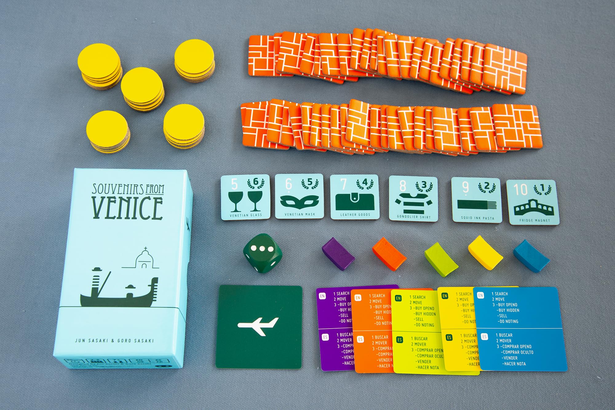 Oink Games "Souvenirs from Venice" • Strategic Card Game for Family & Friends • Unique Collectibles Game • Fun Family Game for Adults & Kids • for 2-5 Players • Ages 8+ (English Version) - Image 3