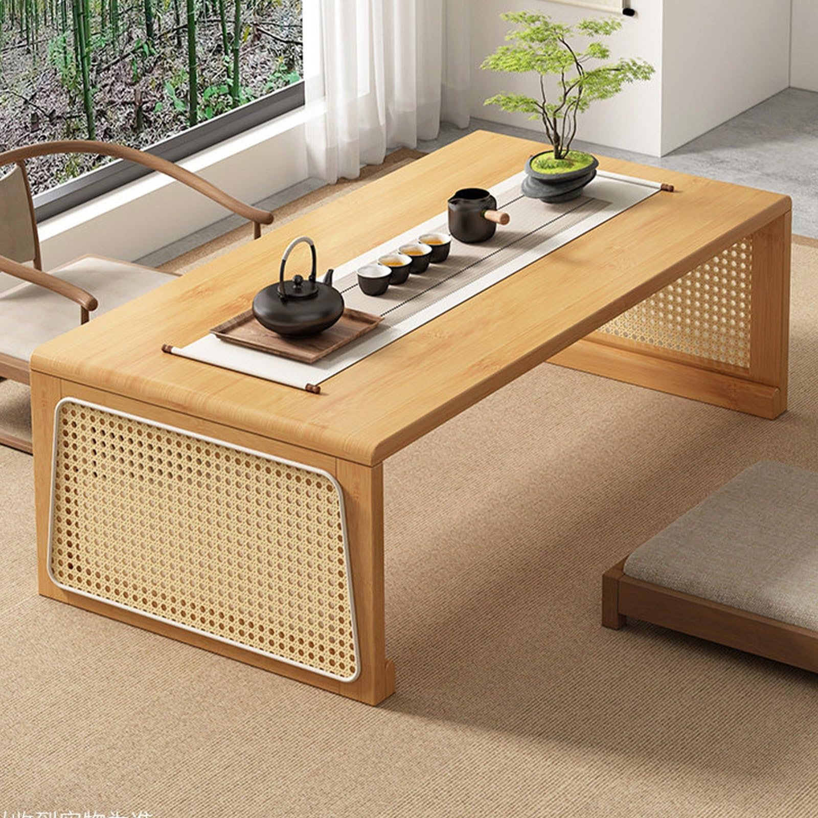 Table basse pliante moderne salon table basse basse marron sans montage