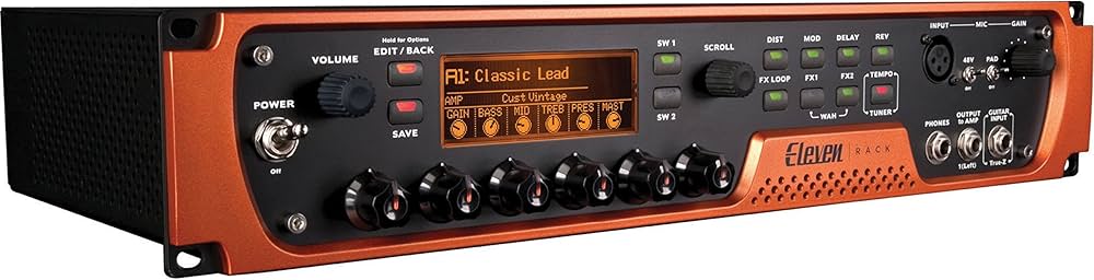 Eleven Rack ギターエフェクター Avid Pro Tools + Eleven Rack - Recording and Guitar Amplifier