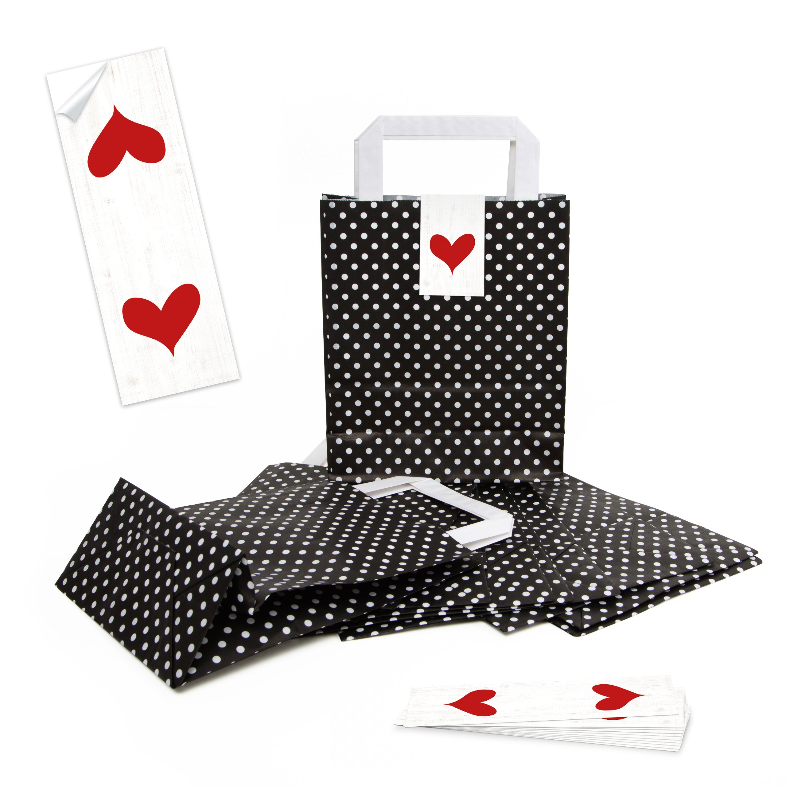 Logbuch-Verlag Lot De 3 Petits Sacs Cadeaux En Feutre Avec