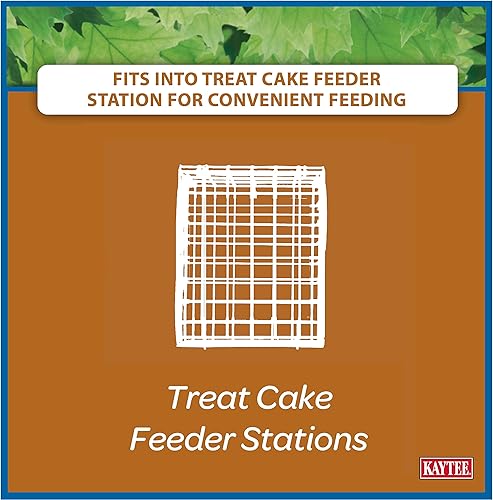 Miniatura 4 de Kaytee Corn A Plenty Treat - Alimento para pastel de semillas para ardillas silvestres, ardillas, conejos y otros animales salvajes de backyeard,