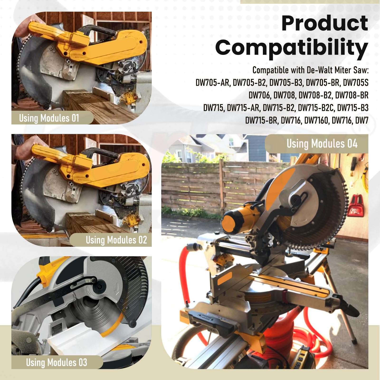 DeWalt Miter Saw Blade Adapter - Universal Fit -7
